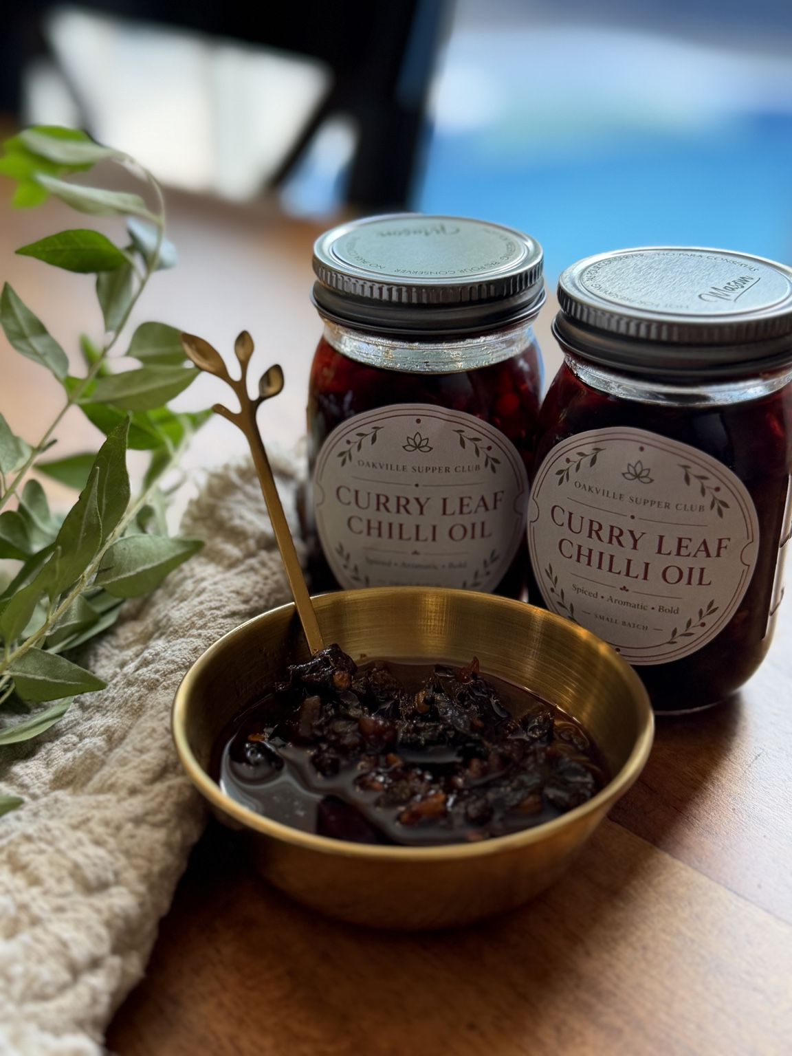 Curry Leaf Chilli Oil