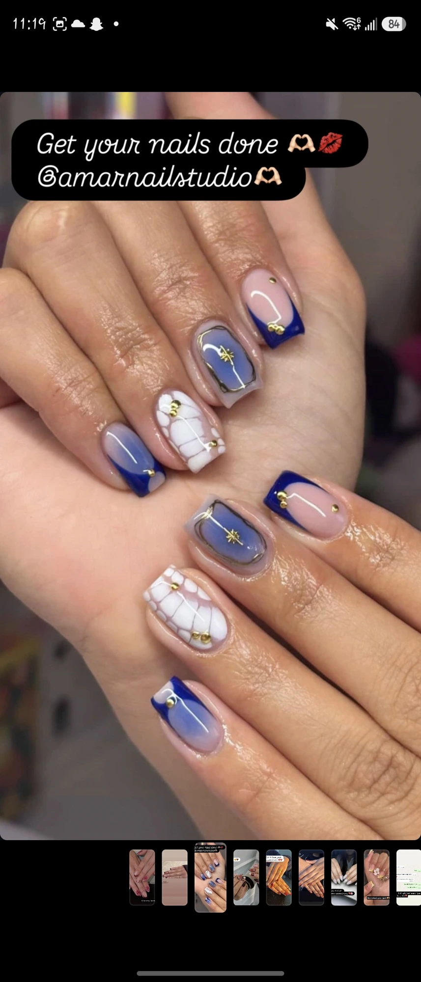 Cobalt Marble