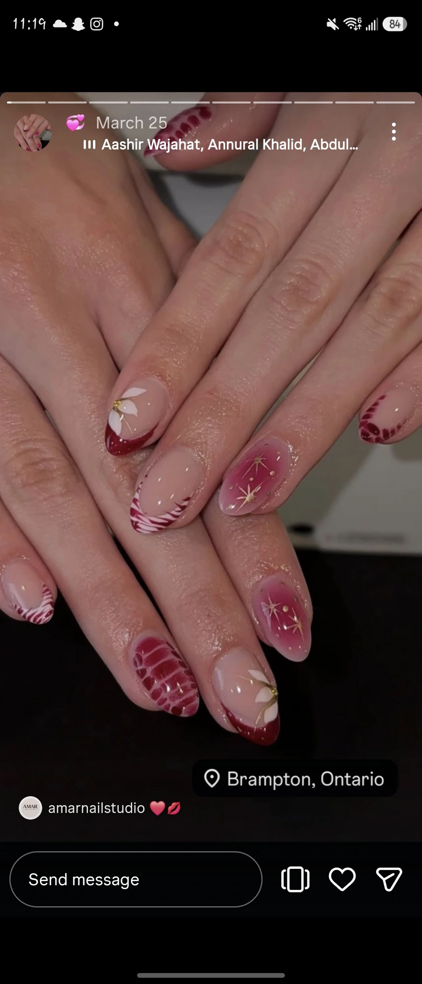Burgundy French