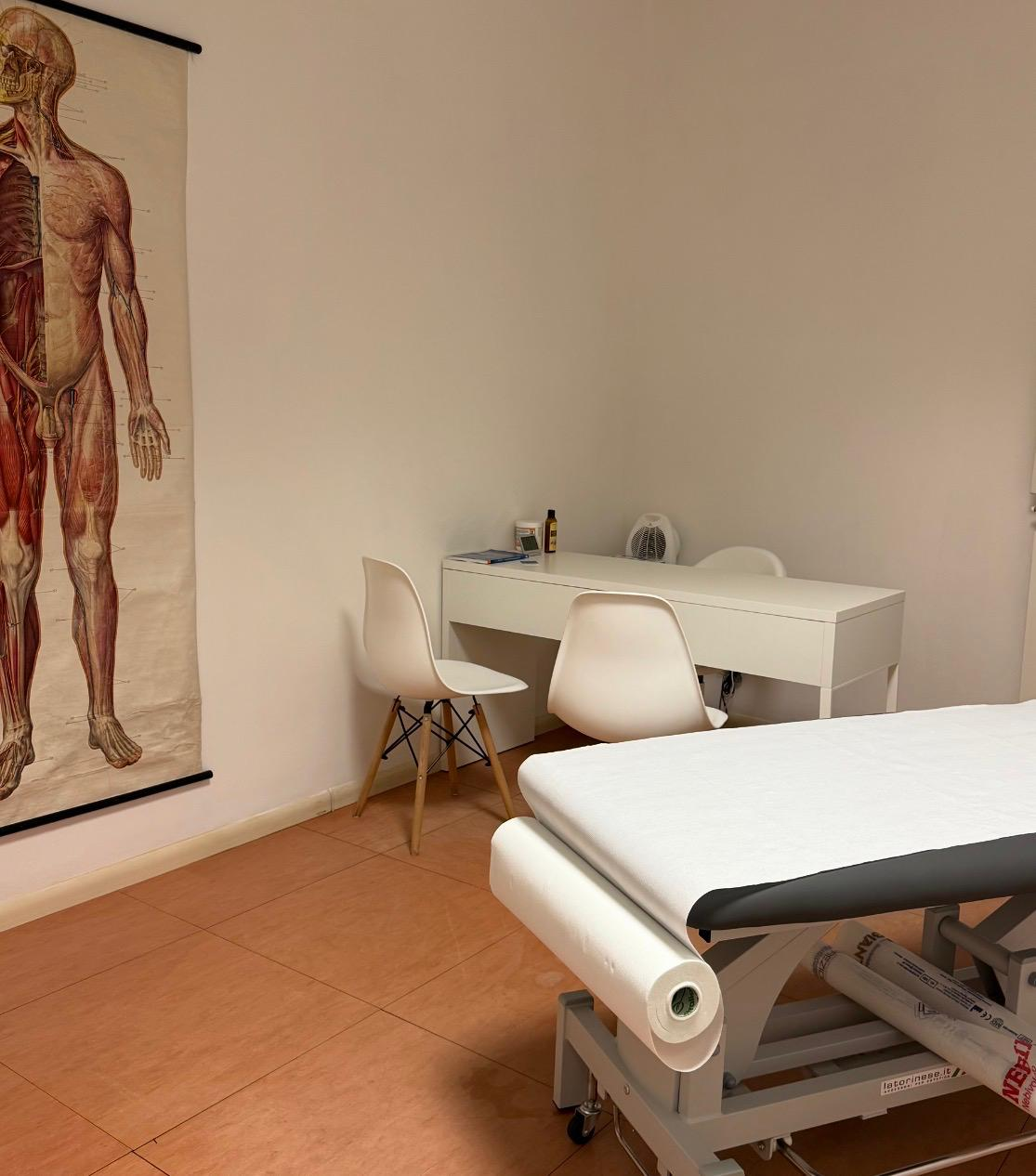 Sala trattamenti osteopatici