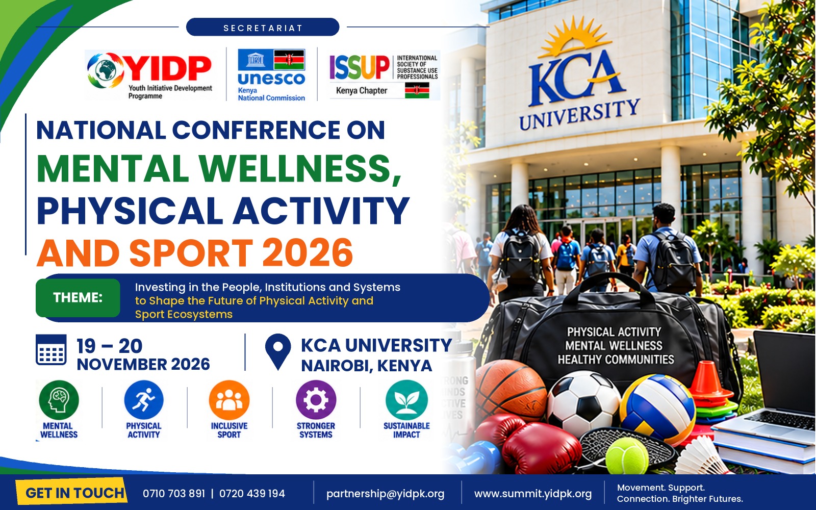 National Conference on Mental Wellness, Physical Activity & Sport 2026