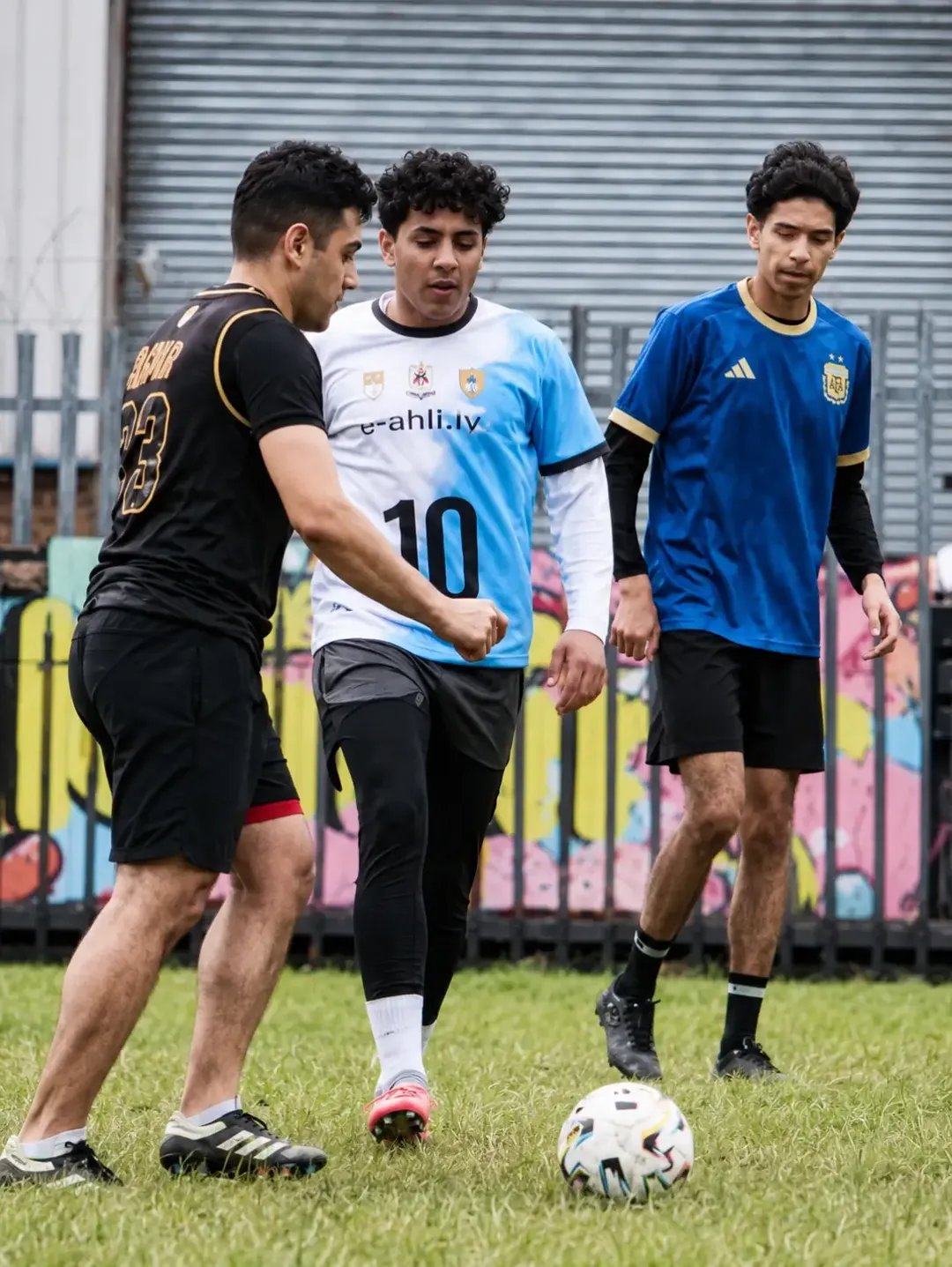 Close-quarters possession drill