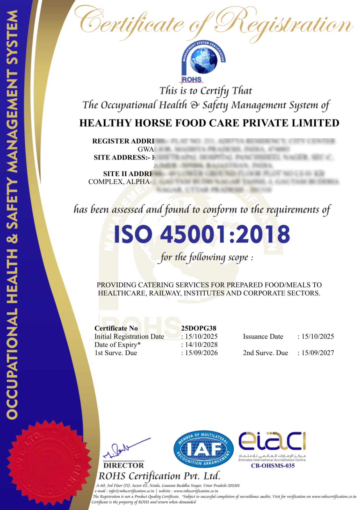 ISO 45001:2018