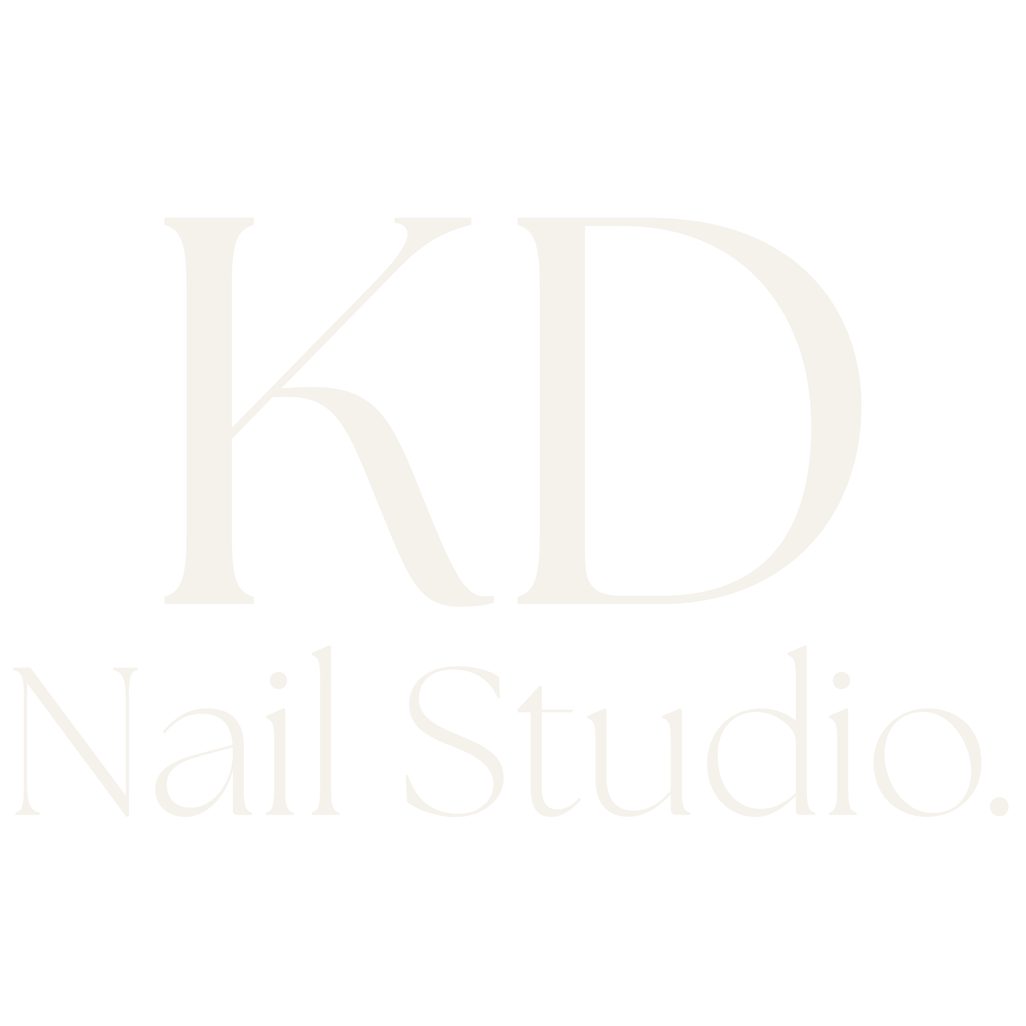 KD Nail Studio logo