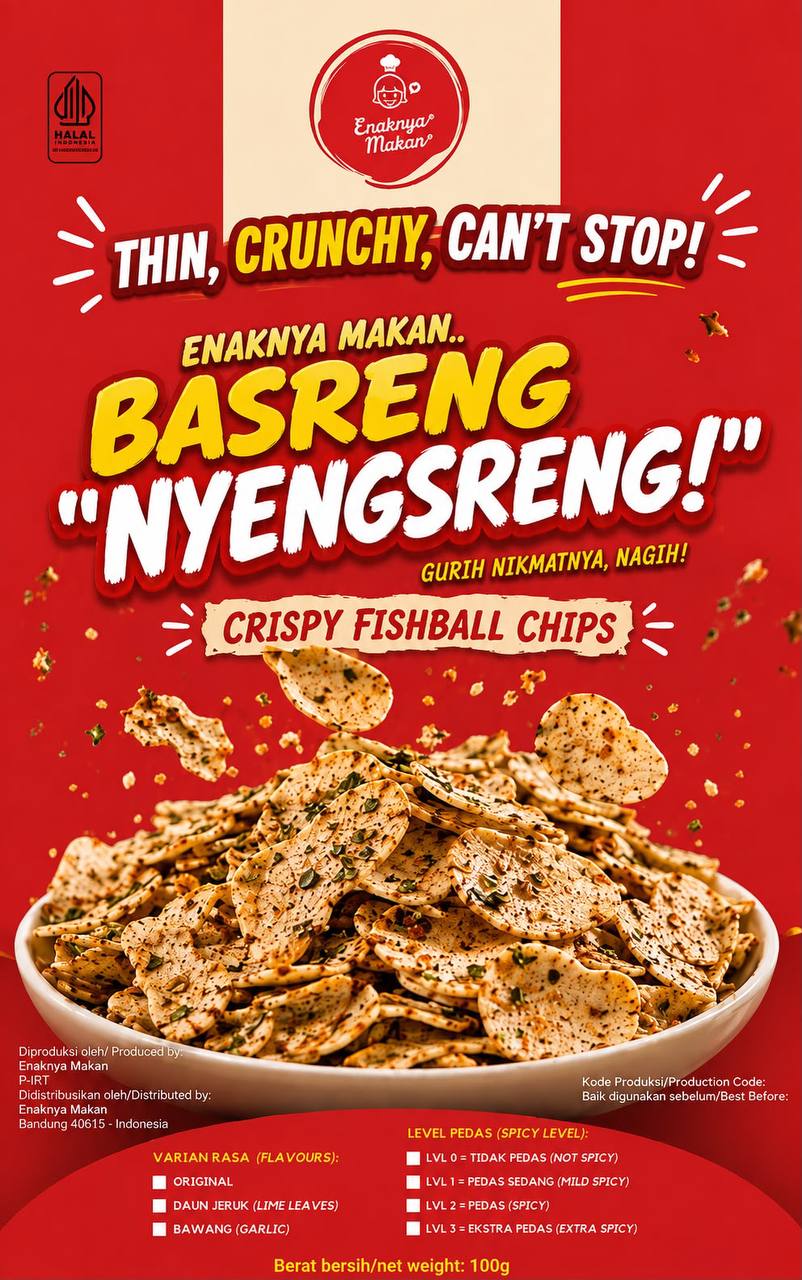 Basreng Nyengsreng — Thin, Crunchy, Can't Stop