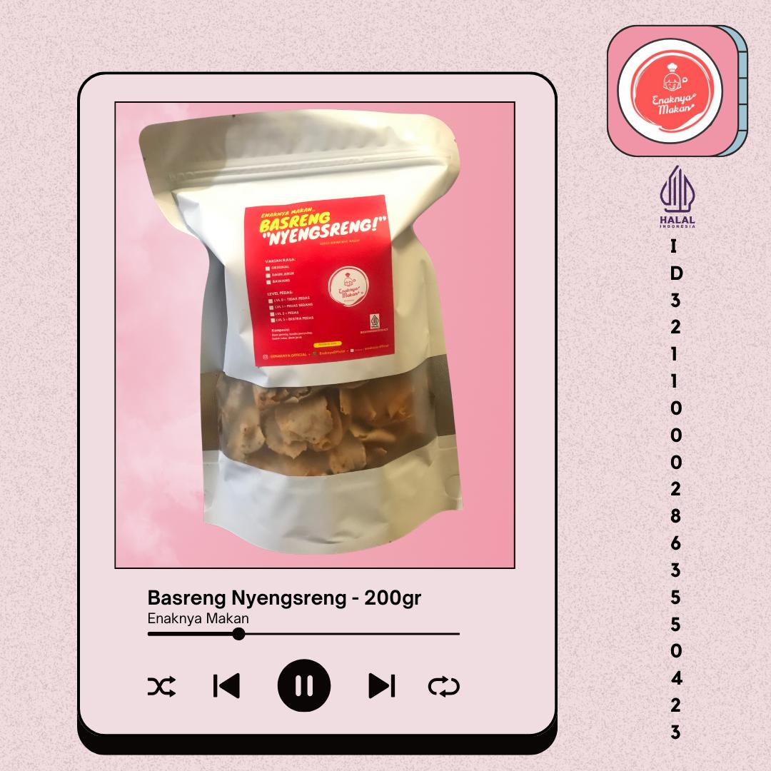 Basreng Nyengsreng 200 gr