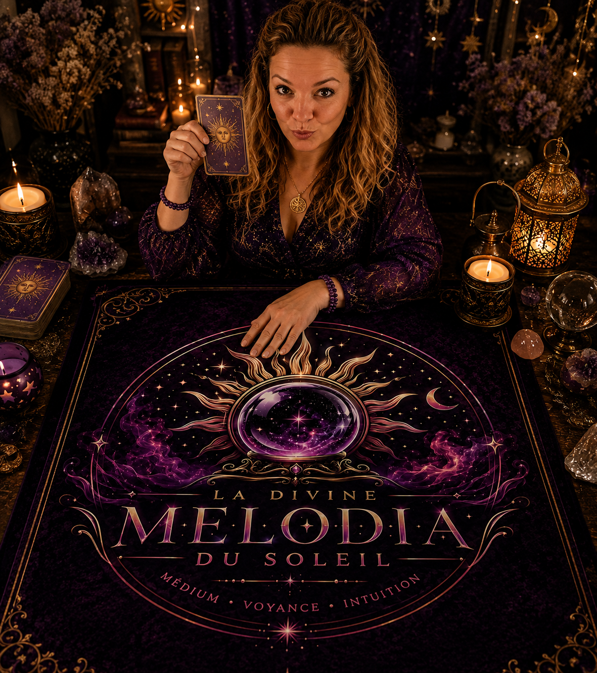 La Divine Melodia du Soleil — Médium intuitive et lectrice de cartes solaires