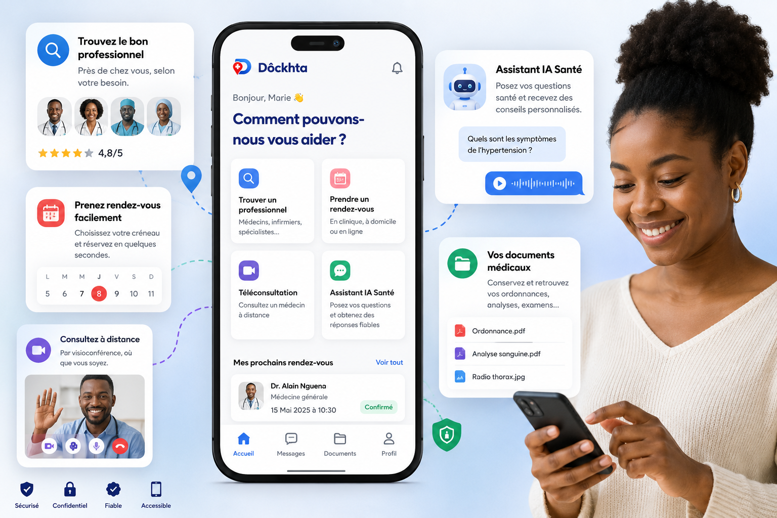 DOCKHTA - L'écosystème de santé numérique en Afrique