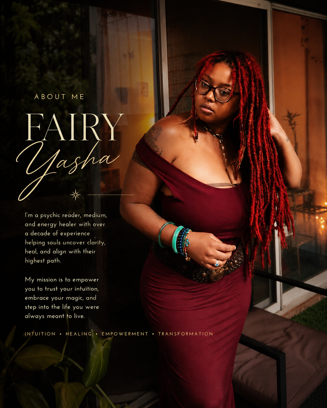 About Fairy Yasha — psychic reader, medium and energy healer in Charlotte, North Carolina