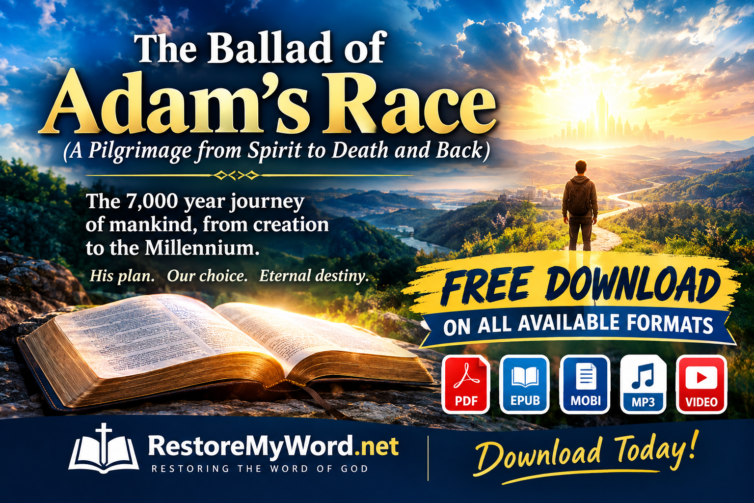 The Ballad of Adam's Race - book cover