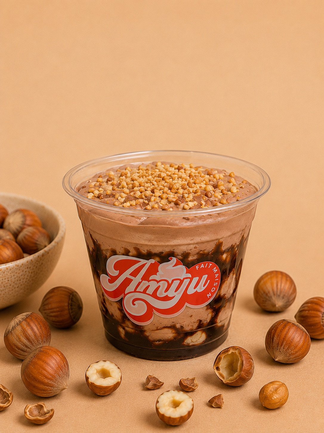 Tiramisu Choco Noisette — dessert artisanal fait maison Amyu, Carcassonne