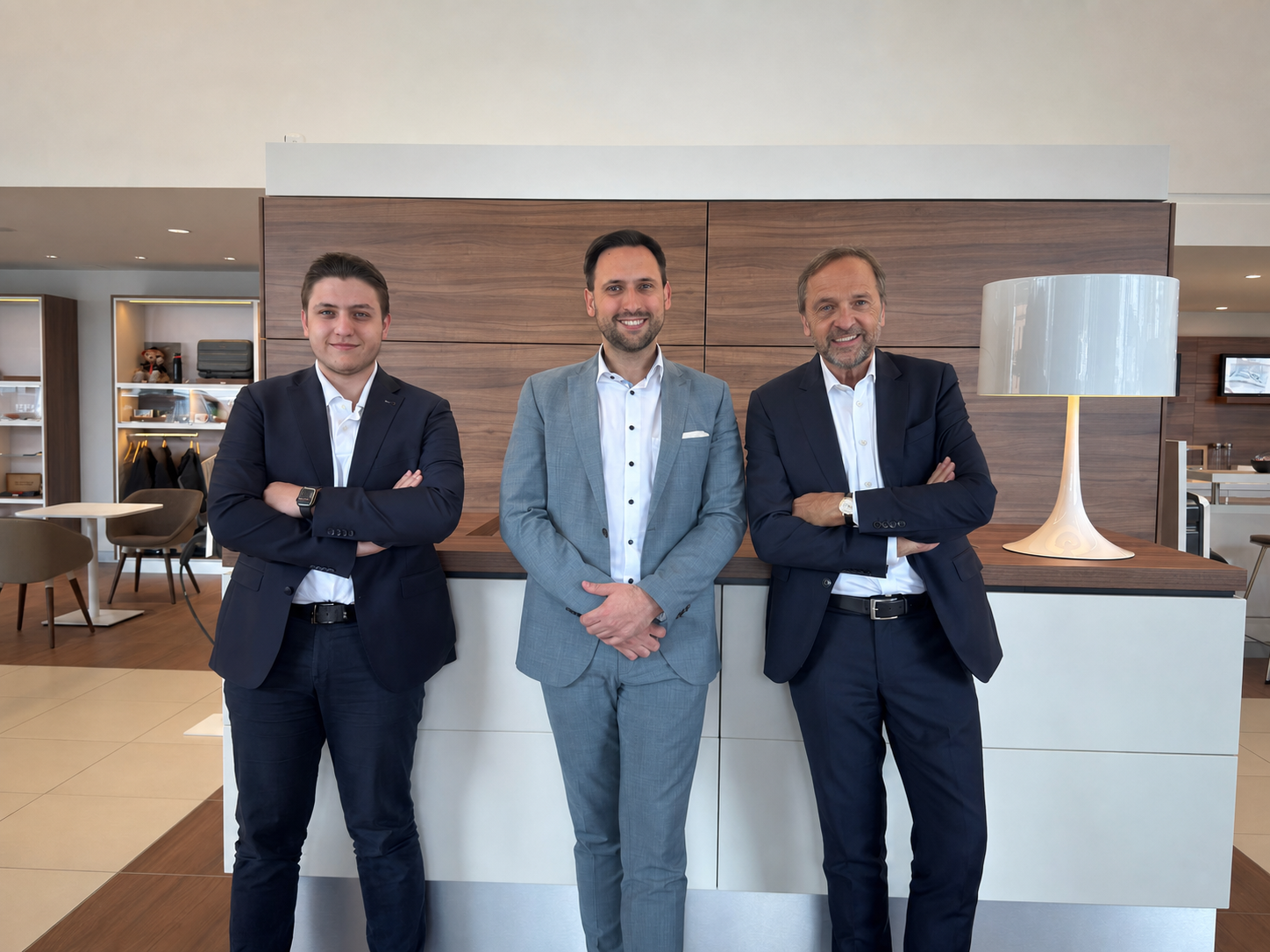 Stefan, Leon und Robert Haas – Künzler & Sauber AG