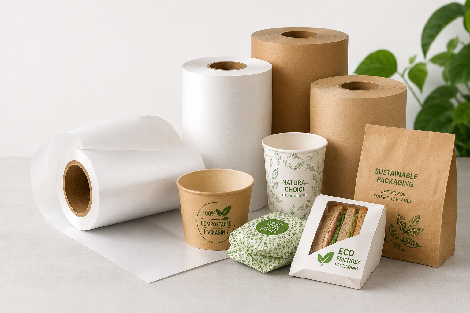 PLA & Biodegradable Coated Paper