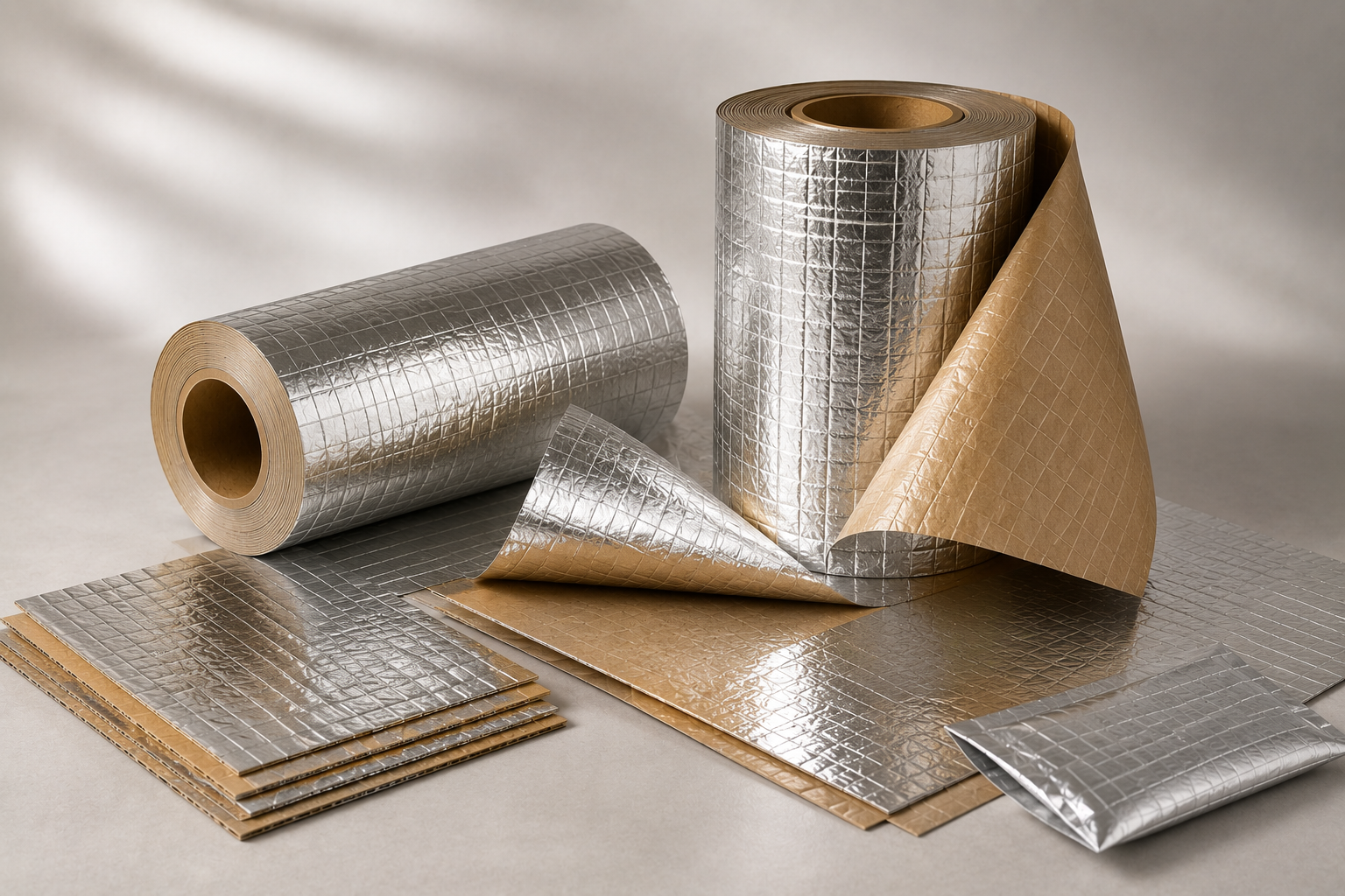 FSK Laminates (Foil-Scrim-Kraft)