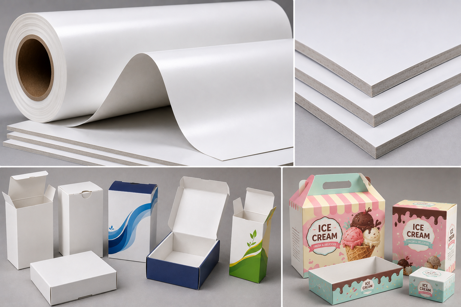 Poly Coated Duplex Paper (FBB & Duplex Board)