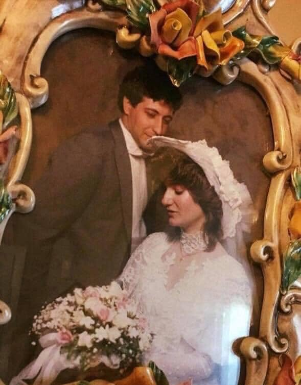 Mom & Dad on their wedding day