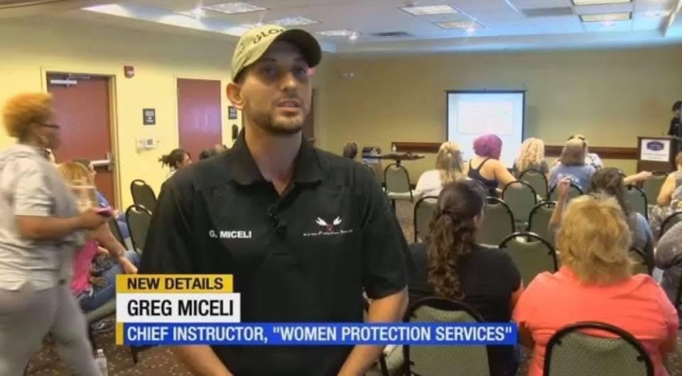 News interview — Chief Instructor, Women Protection Services