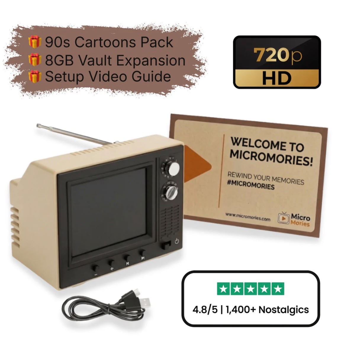 Retro Mini TV