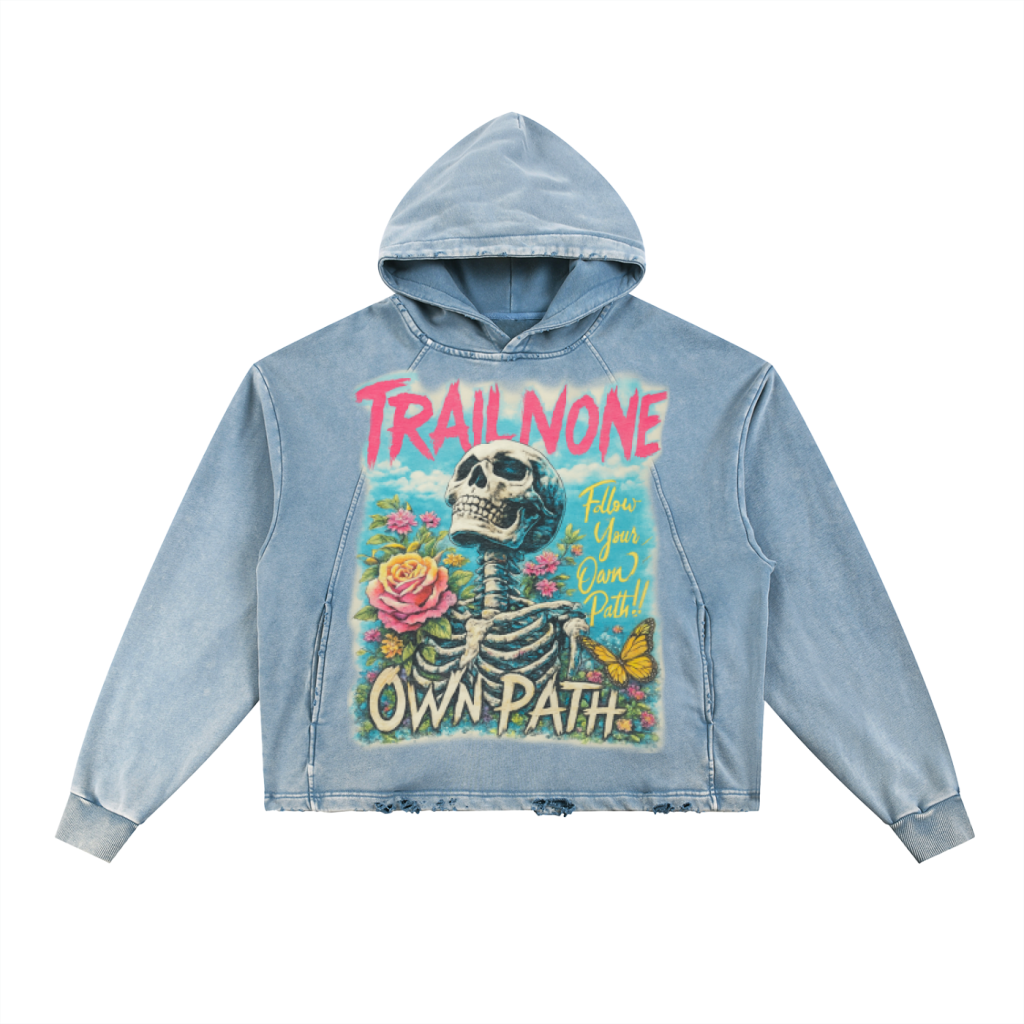 The Path Is Yours Vintage Hoodie