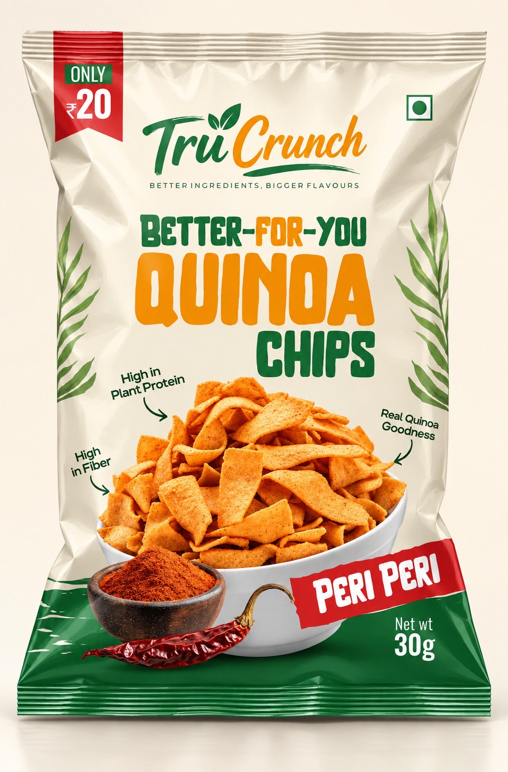 Quinoa Chips — Peri Peri