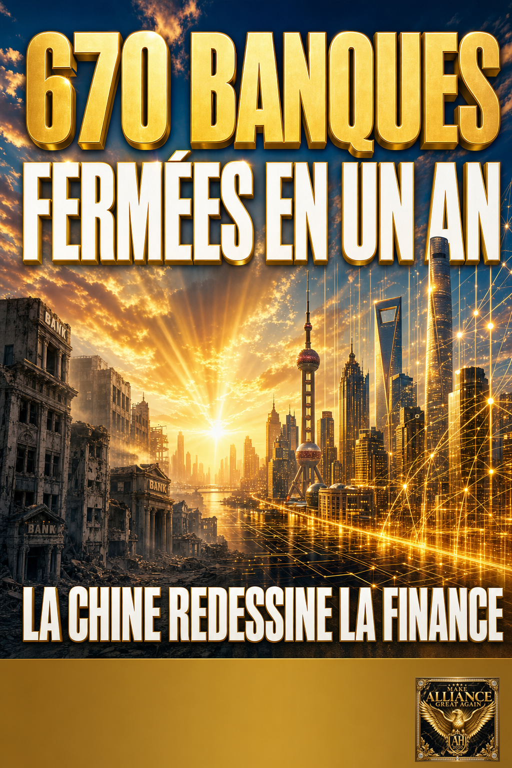670 BANQUES CHINOISES FERMÉES EN UN AN : LA CHINE REDESSINE SA FINANCE