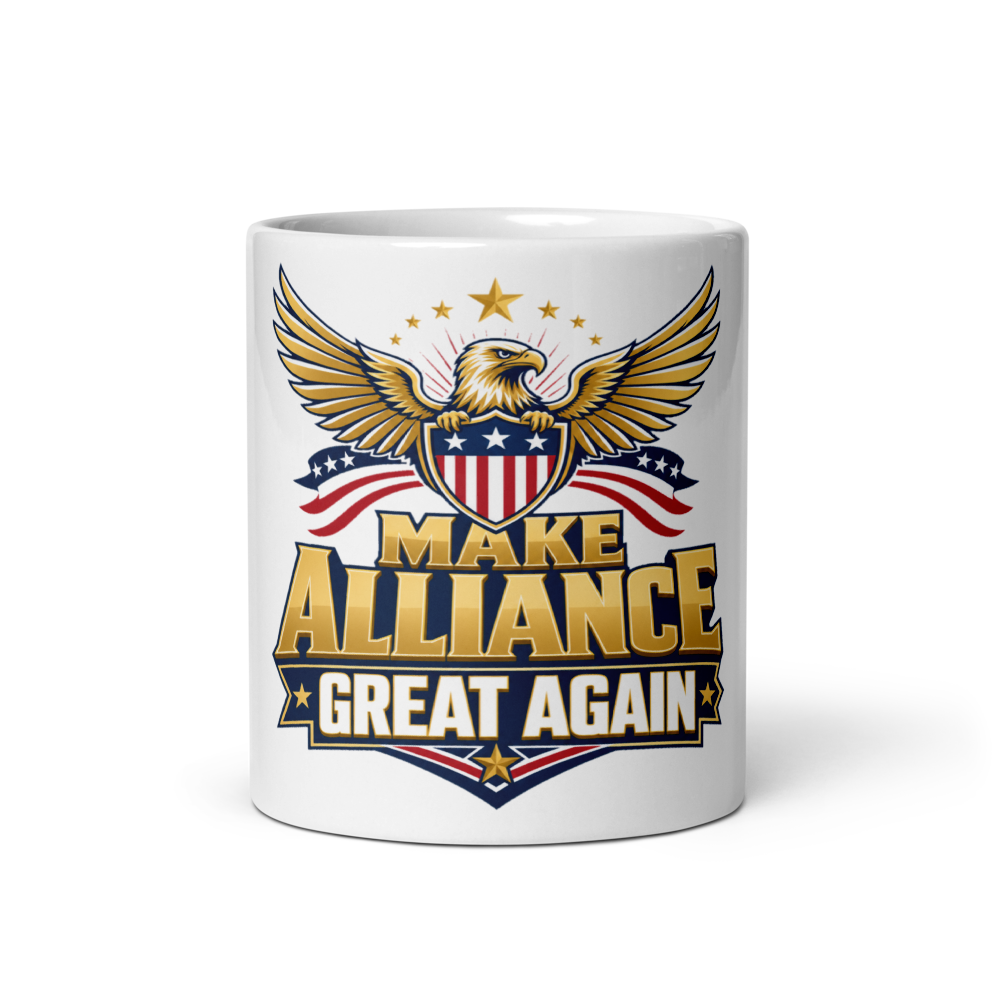 Visuel du produit Mug blanc 11oz MAKE ALLIANCE GREAT AGAIN