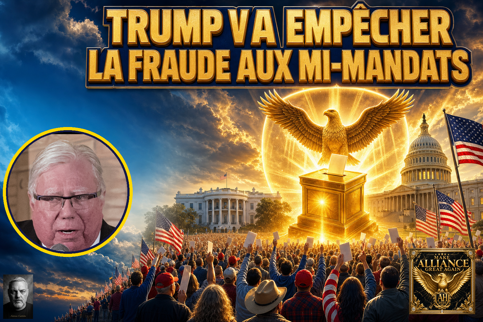 TRUMP VA EMPÊCHER LA FRAUDE AUX MI-MANDATS