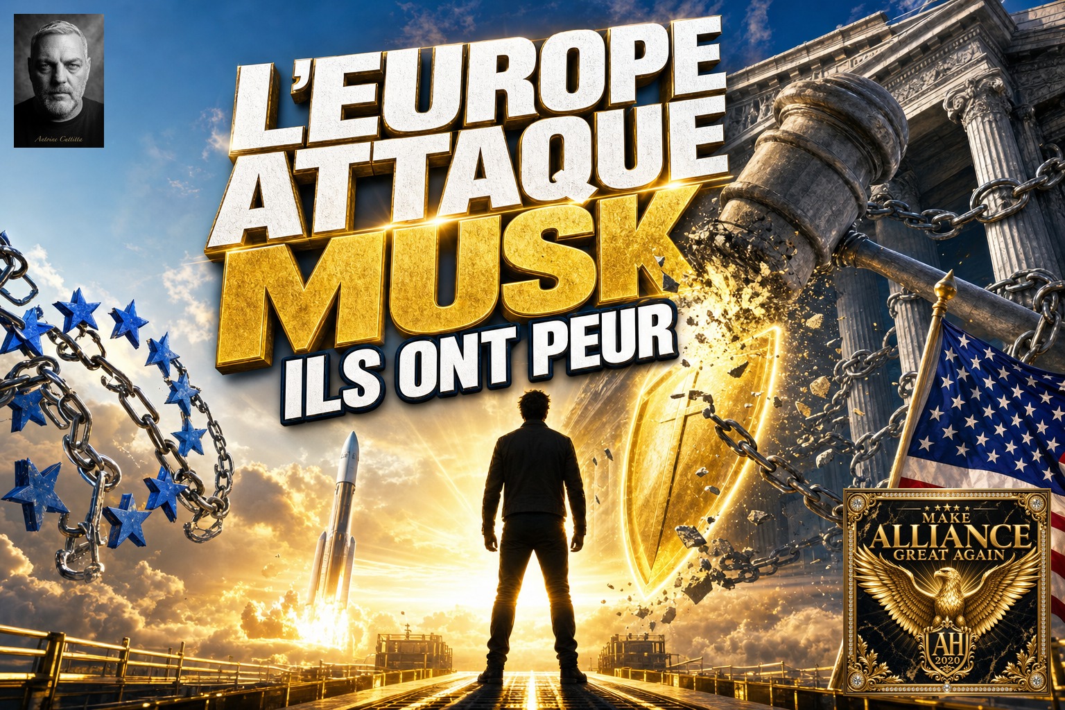 L'EUROPE ATTAQUE MUSK : ILS ONT PEUR