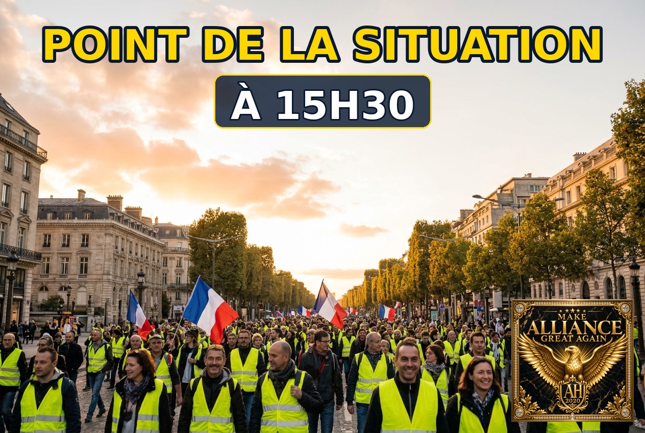 POINT DE LA SITUATION À 15H30