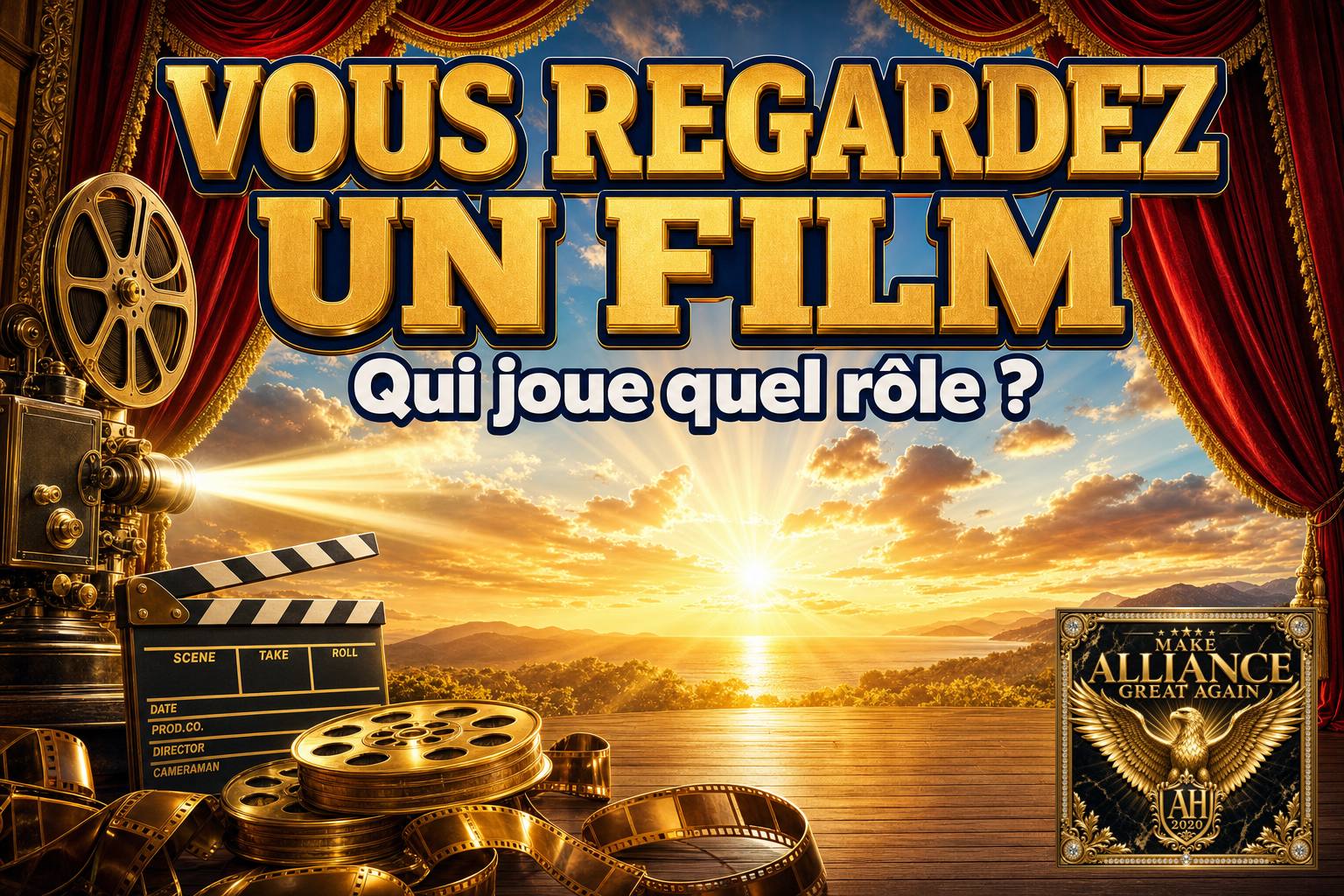 Vous regardez un film