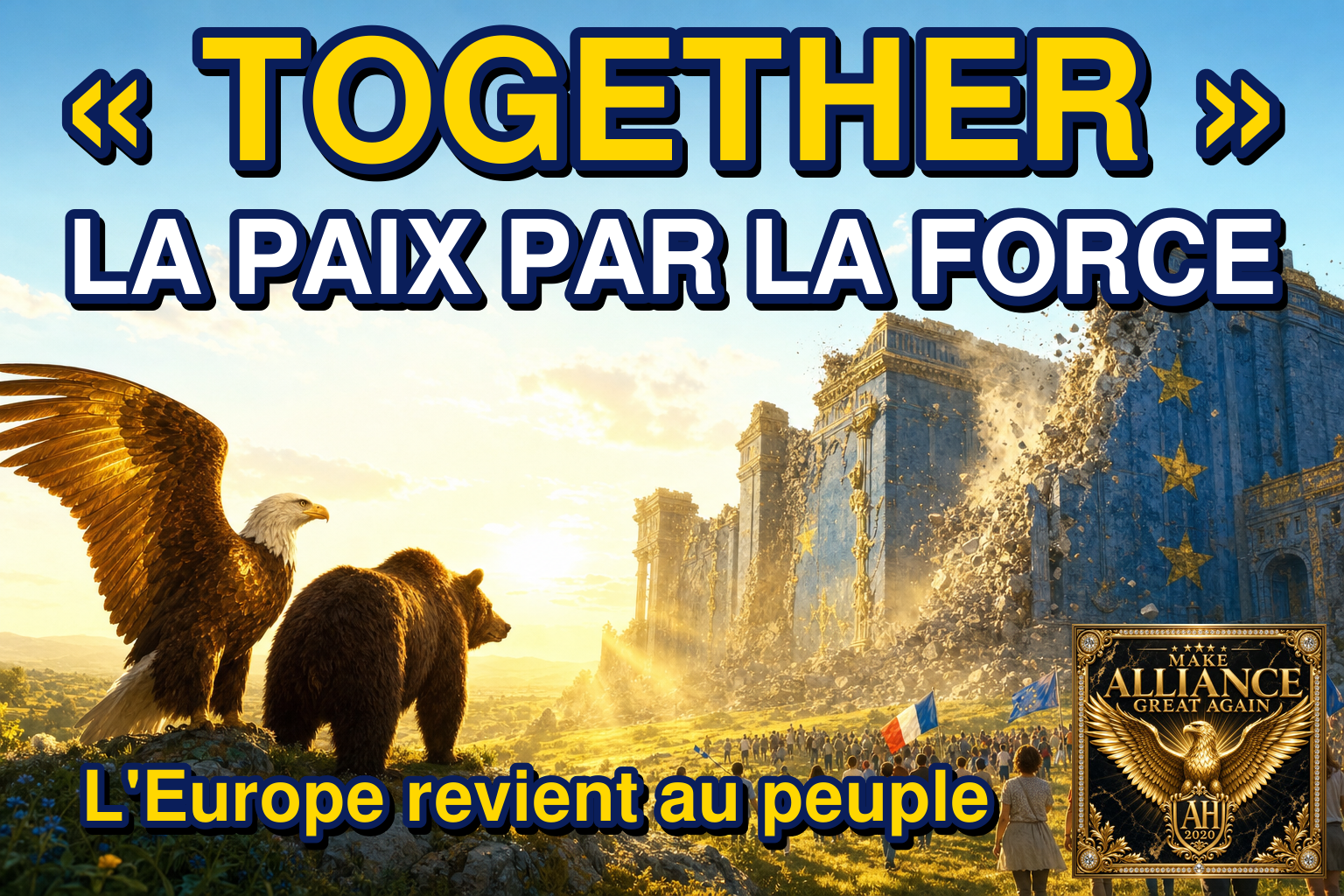 « TOGETHER » : LA PAIX PAR LA FORCE