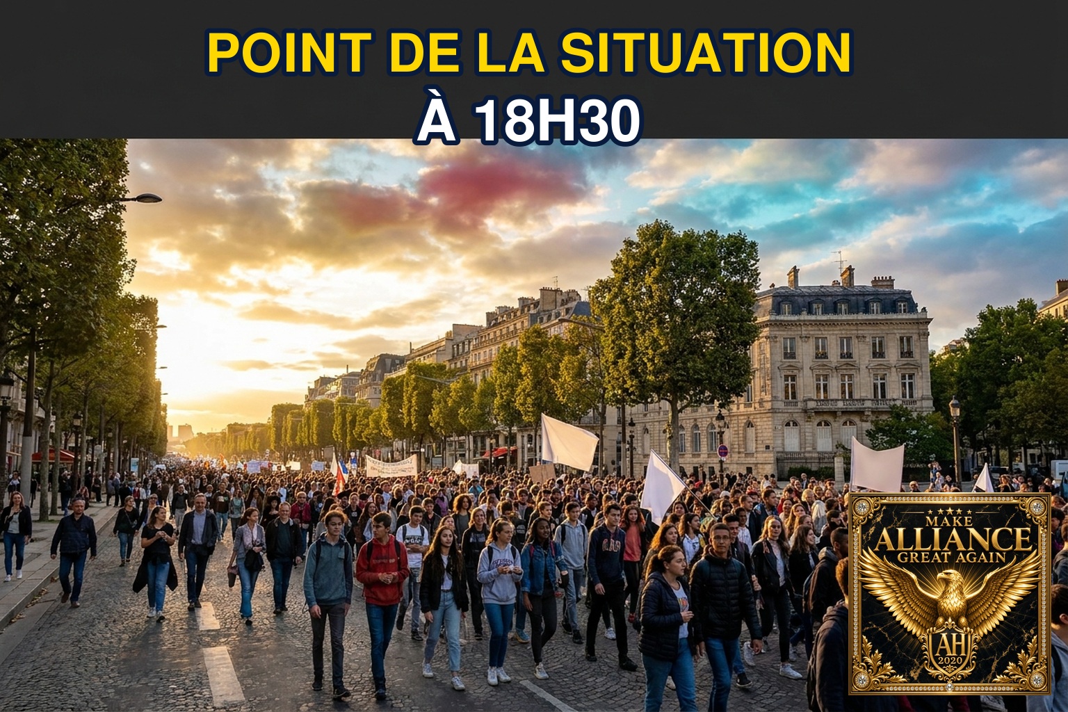 POINT DE LA SITUATION À 18H30 | SAMEDI 17 OCTOBRE