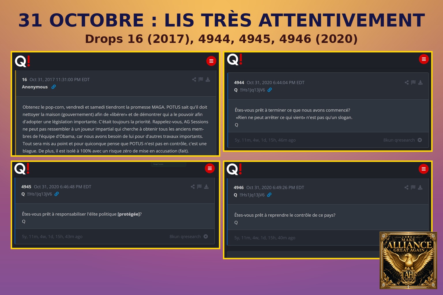 👀 Quelque chose pourrait se passer demain. À voir.