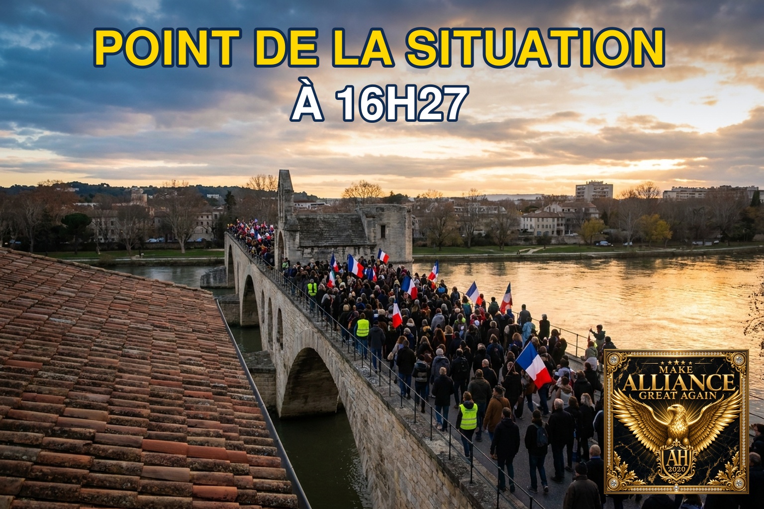 POINT DE LA SITUATION À 16H27 | MANIFESTATIONS DU 17 OCTOBRE