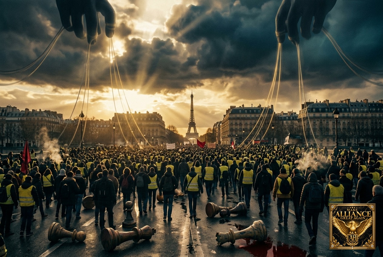 🟡 17 OCTOBRE — Les Gilets Jaunes de Retour ? L'État Profond à la Manœuvre