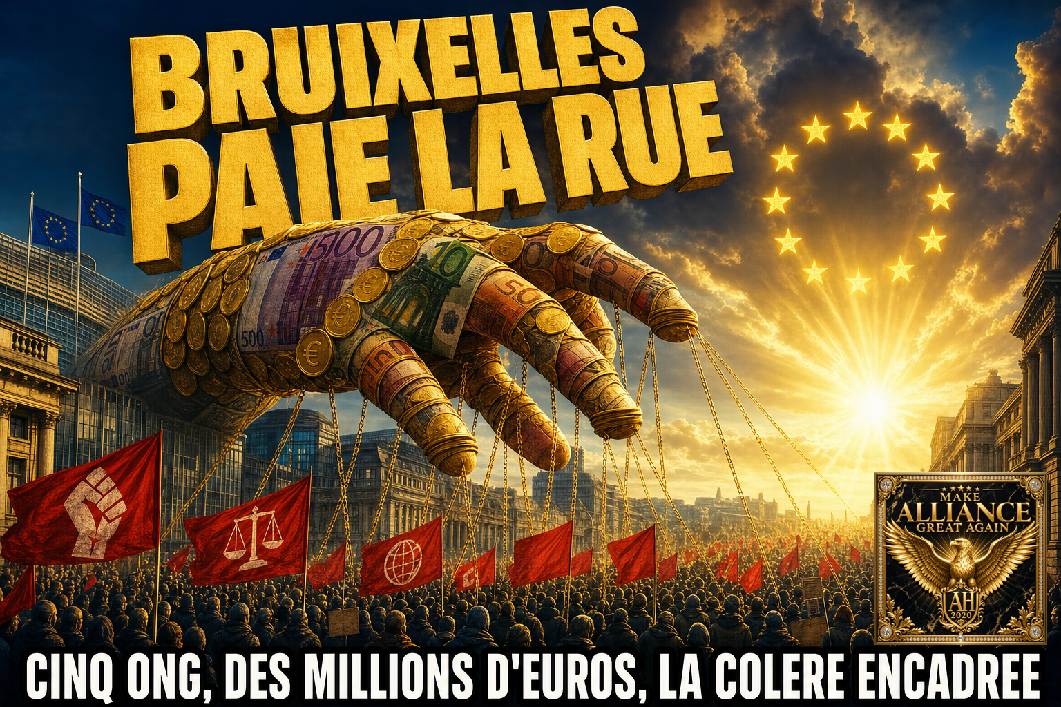 BRUXELLES PAIE LA RUE