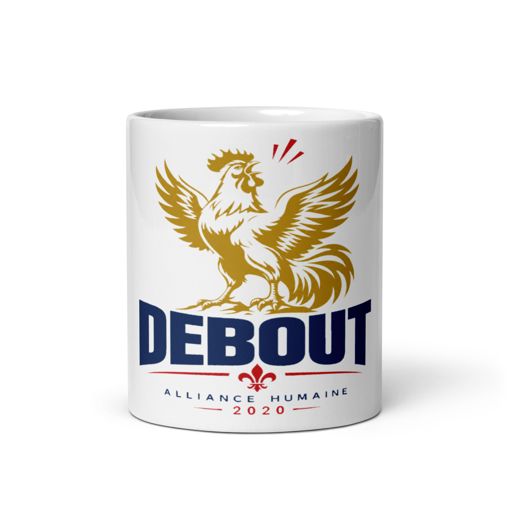 Visuel du produit Mug blanc 11oz DEBOUT