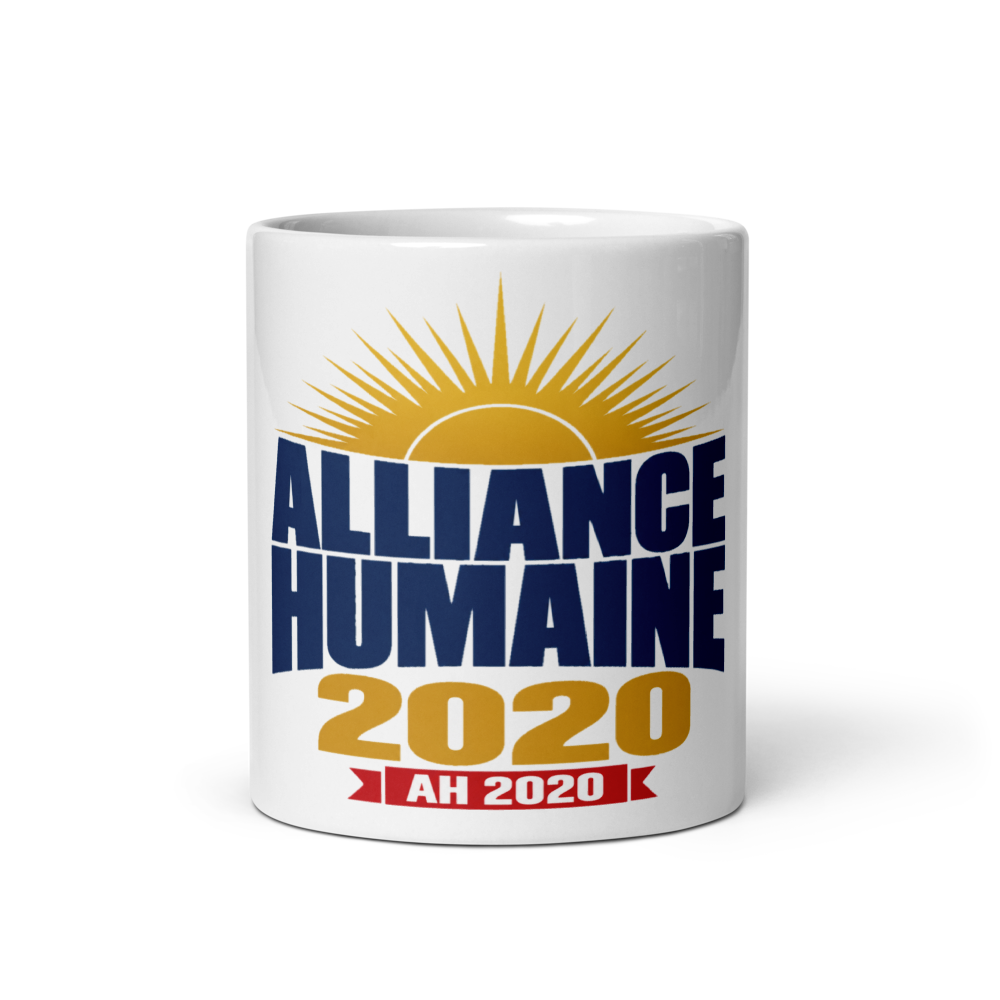 Visuel du produit Mug blanc 11oz ALLIANCE HUMAINE 2020